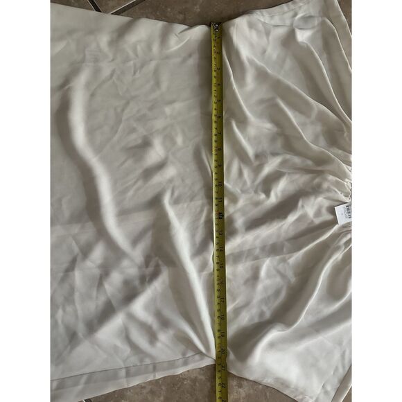 NWT Ann Taylor M Crepe Career Blouse Ivory Top - Picture 5 of 5